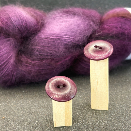 Custom coloured Corozo Nut Button - 21mm