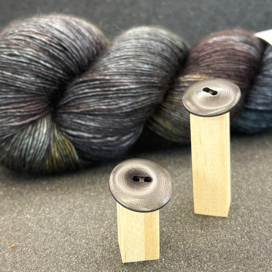 Custom coloured Corozo Nut Button - 21mm