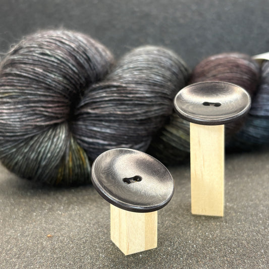 Custom coloured Corozo Nut Button - 28mm