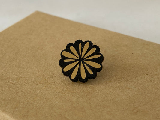 Gold Fireworks Button