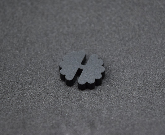 The Flower Button- black